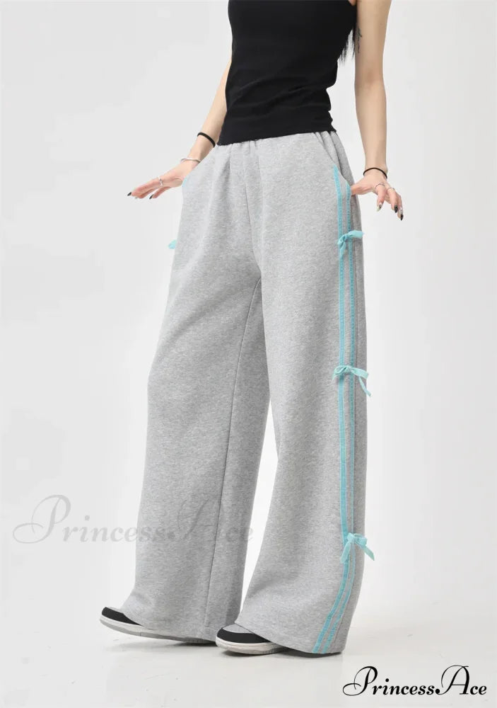 Bow Elegant Tracksuit Set