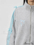 Bow Elegant Tracksuit Set
