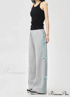 Bow Elegant Tracksuit Set