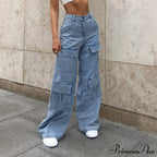 Boyfriends High Waist Wide Leg Denim Jeans