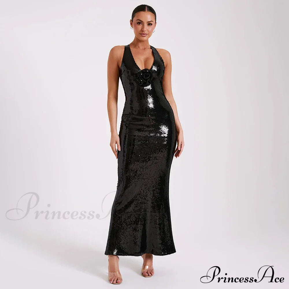 BRIELE Elegant MAXI DRESS