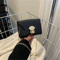 Bright Leather Mini Crossbody Bag
