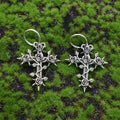 Bright Lunar Heavenly Dark Hoop Earring