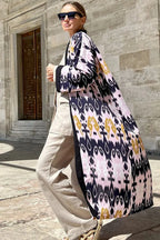 Brigitte One Of A Kind Ikat Maxi Kimono