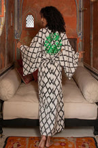 Brigitte One Of A Kind Ikat Maxi Kimono