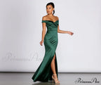 Brit Formal Off Charming The Shoulder Dress