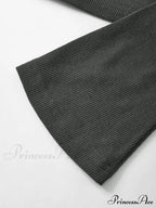 Minimalist Versatile Buttoned Knit Top