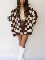 Button-Down Sweater Cardigan
