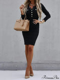 Button Front Graceful Jacquard Knitted Sweater
