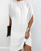 Charlotte Chic Women's Batwing Sleeve Dress Lightweight, , and Versatile Fabric Silhouette Collection