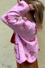 Printed Long-sleeved Jacket