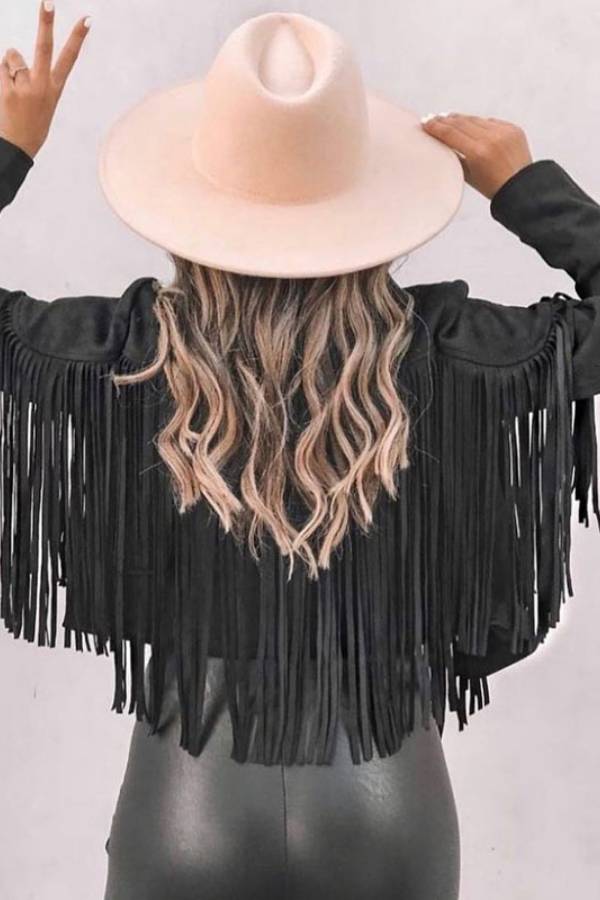 Tassel Tango Cropped Jacket