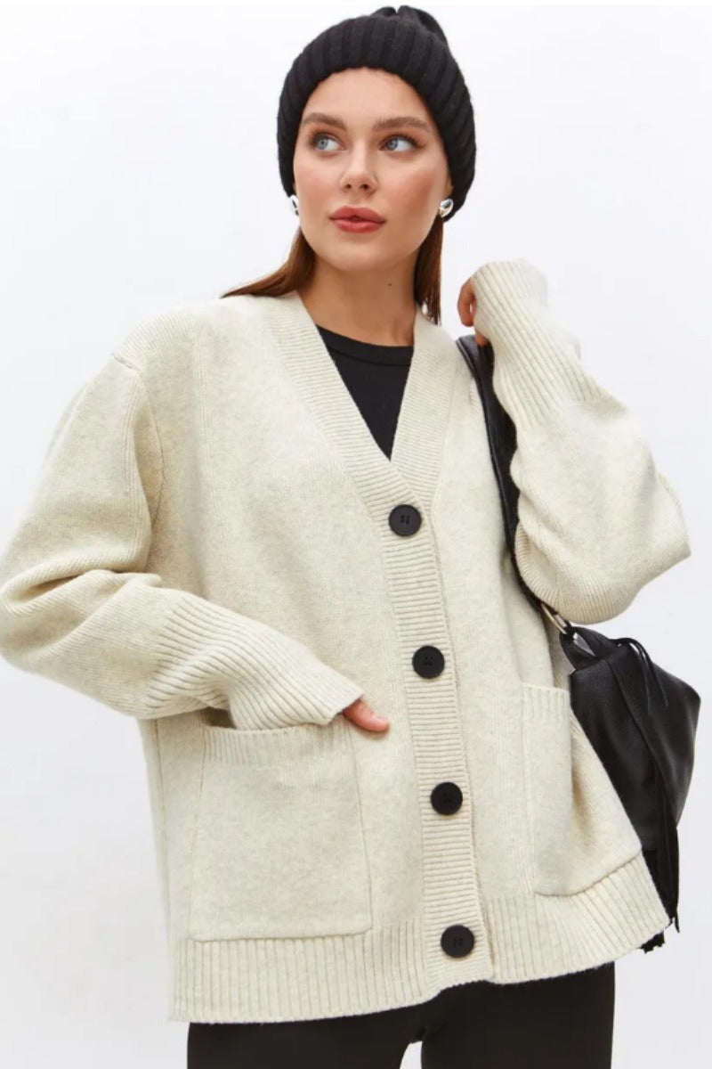Cable Knit Relaxed Sweater