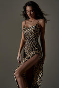 Slit Bodycon Slip Dress