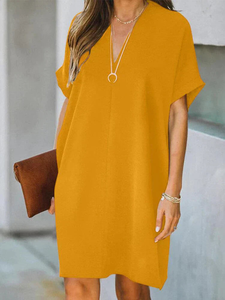 Ivonne Minimalist Casual Women's Dress Chic Silhouette Collection