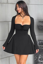 Strapless A-Line Mini Party Dress