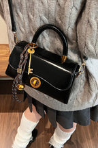 Red Square Mini Bag Handheld Shoulder Crossbody Bag