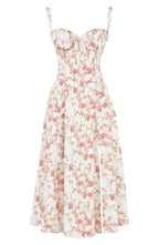 Fiorella Elevated Midi Corset Dress Premium Wardrobe Essential