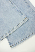 Low Rise High Stretch Slim Flare Jeans