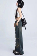 Vintage Star Wide Leg Jeans