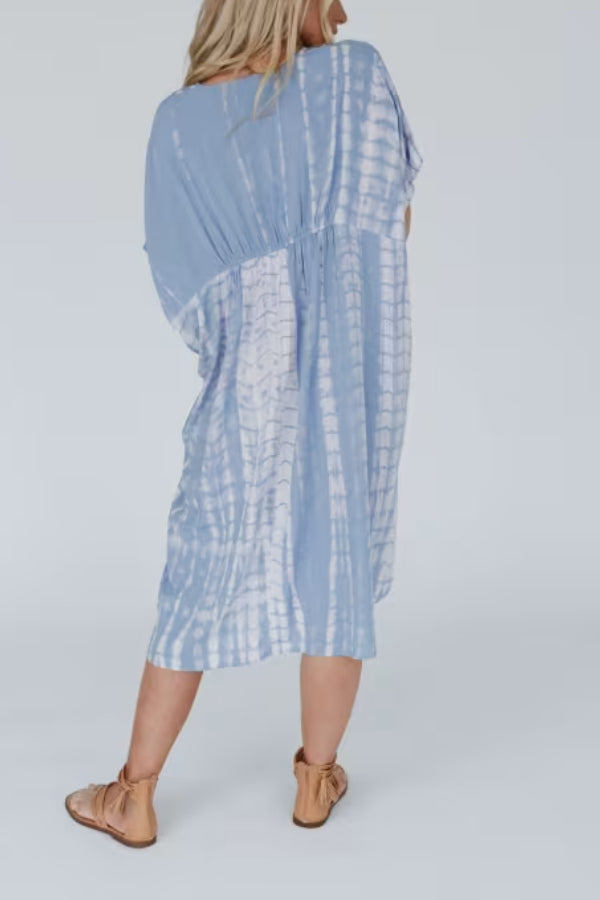 Abigail Timeless Batik Kimono Dress Evening Wear Edit
