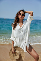 Casual Cardigan Beach Cover Up