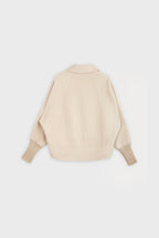 Fulvio Beige Premium Wool Single Breast Coat