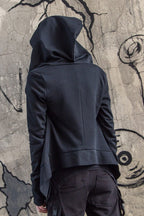 Dark Style Hooded Cardigan Hoodie