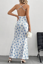 Cami Sweet Open Back Floral Dress