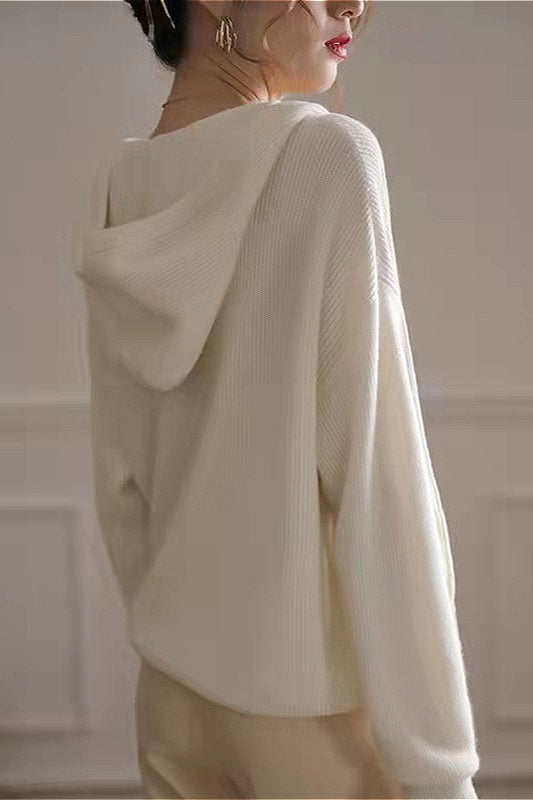 Loose Knit Hoodie