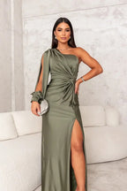 Rachel Timeless Satin Dress Designer Edit