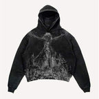 Graphic Print Oversized Hoodie