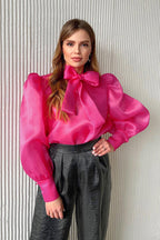 Sexy Layered Sheer Blouse