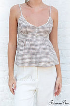Cami Elegant Buttoned Top
