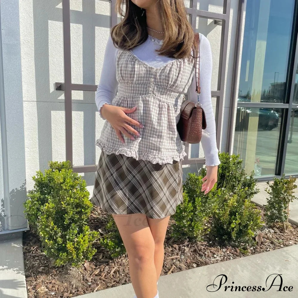 Cami Elegant Buttoned Top