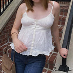 Cami Elegant Buttoned Top