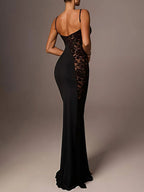 Camila Lace Spaghetti Maxi Dress
