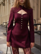 Camille Cut Out Blazer Mini Dress
