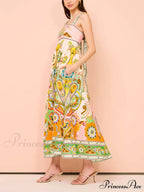 Camisole Unique Holiday Charming Print Madi Dress
