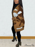 Camouflage Active Cardigan