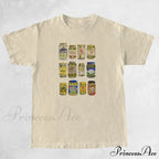 Canned Pickles Stylish Graphic Print Tee