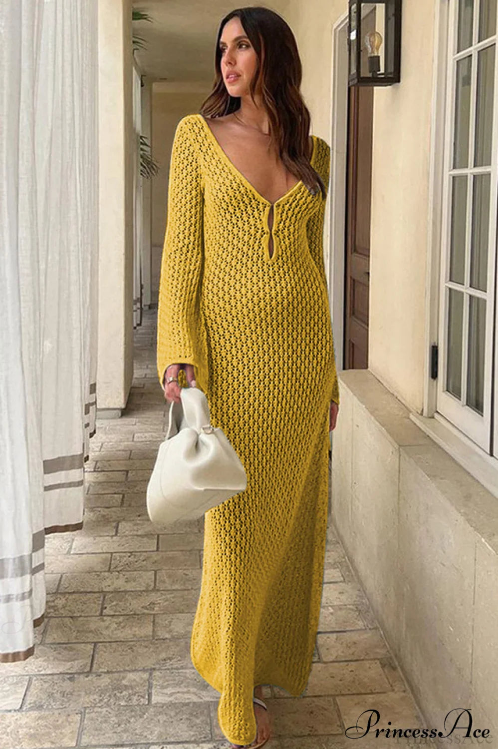 Caprice Elegant Maxi Dress