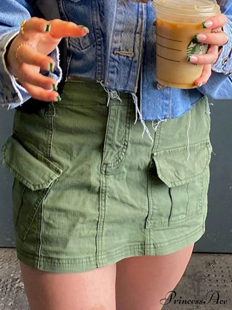 Cargo Loose Graceful Fit Skirts