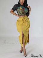 Cargo Pocket Graceful Micro Mini Skirt
