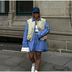 Cargo Pocket Stylish Drawstring Waistcoat