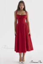 Carmen Elegant Bustier Dress