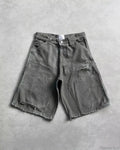 Cartoon Patchwork Denim Short