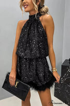 Casidy Sequin Stylish Mini Dress