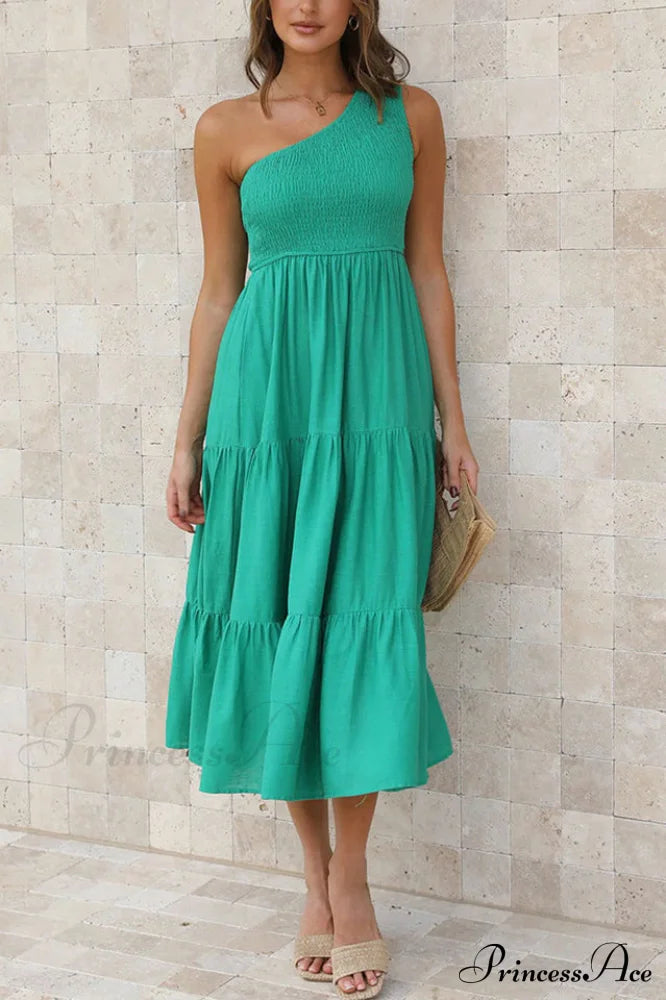 Cassy One Stylish Shoulder Abigail Dress