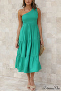 Cassy One Stylish Shoulder Abigail Dress